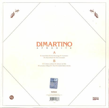 Afrodite - Vinile LP di Dimartino - 2