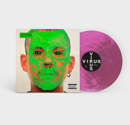 Virus (Marble Coloured Vinyl - Copia autografata) - Vinile LP di Noyz Narcos