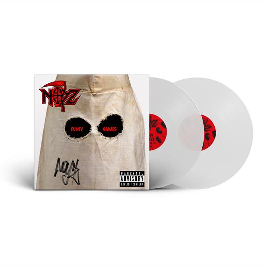 Funny Games - Doppio LP WHITE ZOMBIE EDITION AUTOGRAFATO - Vinile LP di Noyz Narcos
