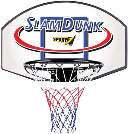 Tabellone Basket, Tabellone basket cm 71x45, tabellone basket con canestro in metallo, tabellone basket rete inclusa, tabellone pallacanestro in MDF, tabellone basket diametro del canestro 40cm.