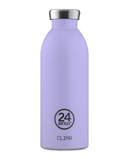 24bottles Thermos Clima 500ml Acciaio Inox 20.5cm Lilla Erica