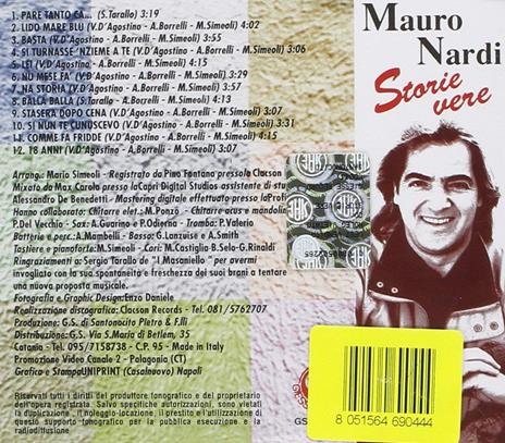 Storie vere - CD Audio di Mauro Nardi - 2
