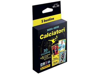 Panini Adesivi Ecoblister 5 Buste Calciatori 2024-2025 Sport - Carte Da Gioco/collezione