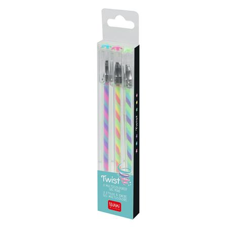 Set di 3 penne gel multicolore Legami, Twist Pen - 3