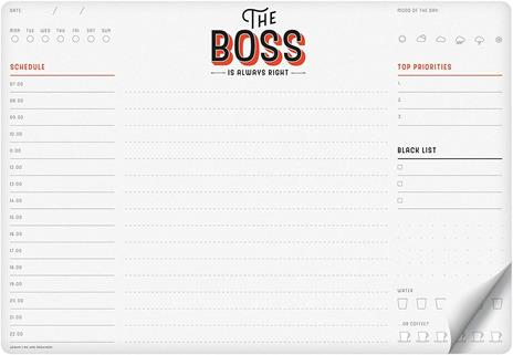 Paper Mousepad & Notepad - Smart Notes - Boss