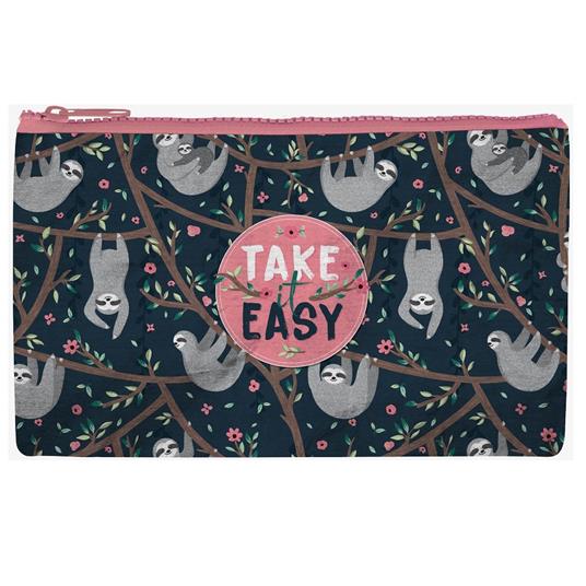 Bustina Legami Zipper Pouch Funky Collection Take it easy