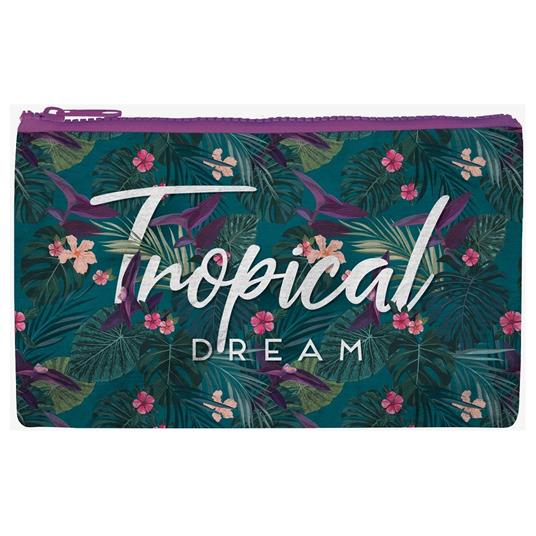 Bustina Legami Zipper Pouch Funky Tropici. Tropical Dreams - 2