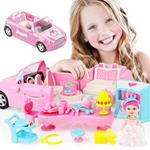 Macchina Playset Matrimonio Giocattolo Bambini Con Bambola E Accessori Gioco