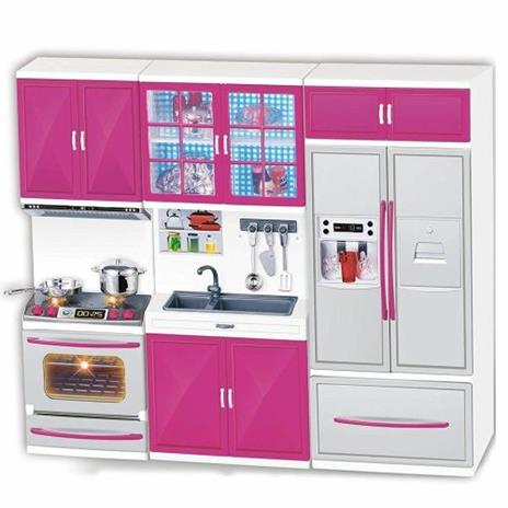 Cucina Per Bambole Giocattolo Bambini Con Forno Luci Suoni E Accessori Gioco - 2
