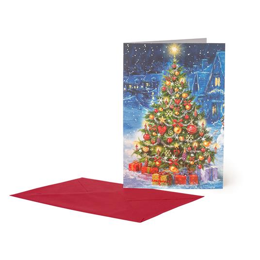 Biglietto auguri Legami Unusual Christmas, Albero di Natale - 11,5x17 cm