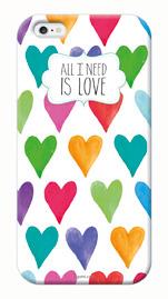 Cover per iPhone 6 Plus Legami Quotes. All I Need Is Love