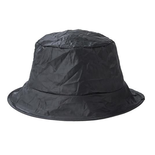 Cappello antipioggia pieghevole, Sos Sanpei Foldable Rain Hat -  Black - 2