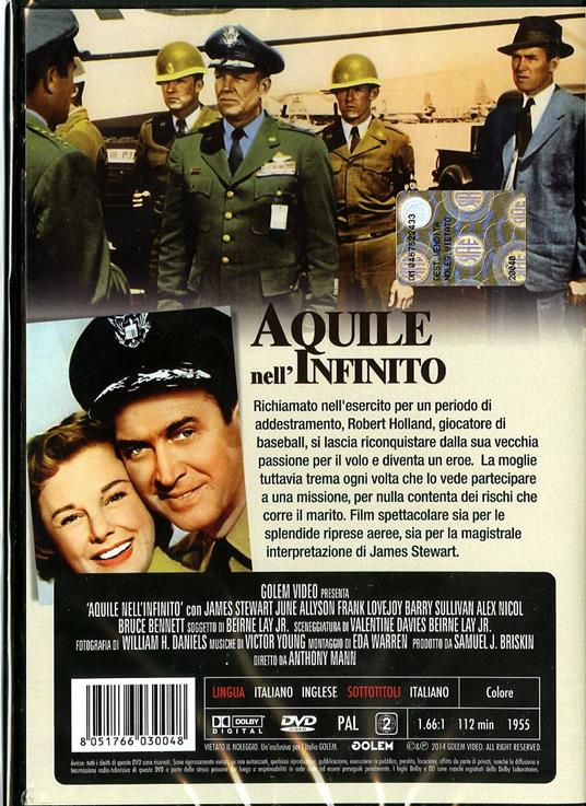 Aquile nell'infinito (DVD) di Anthony Mann - DVD - 2