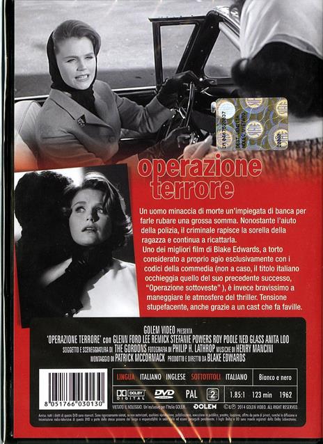 Operazione terrore di Blake Edwards - DVD - 2