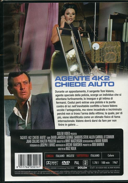 Agente 4K2 chiede aiuto di Buzz Kulik - DVD - 2