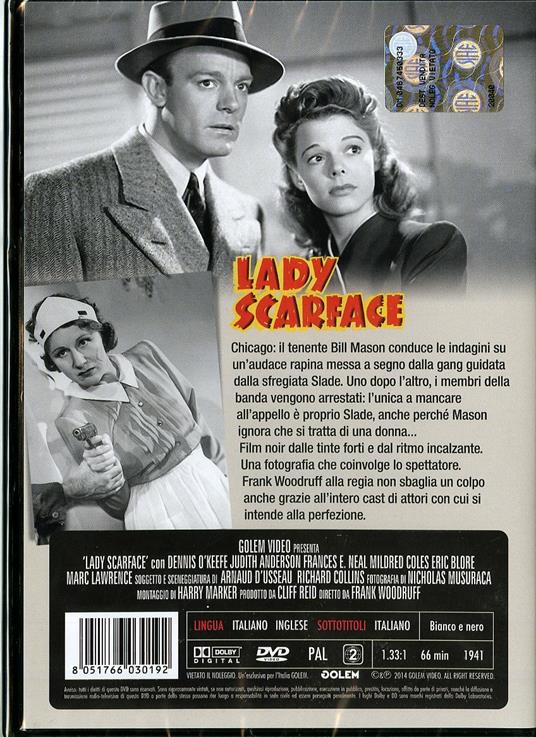Lady Scarface di Frank Woodruff - DVD - 2