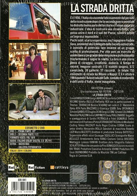 La strada dritta (2 DVD) di Carmine Elia - DVD - 2