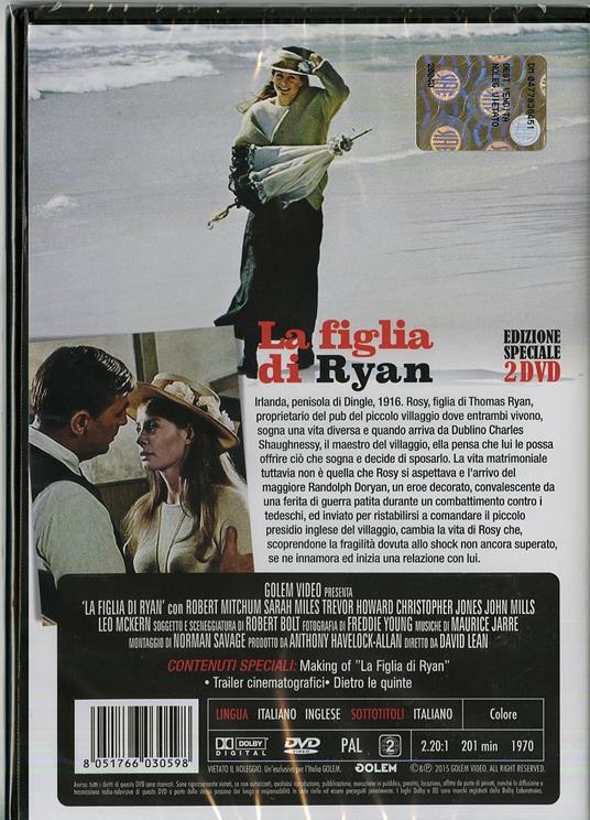 La figlia di Ryan (2 DVD)<span>.</span> Special Edition di David Lean - DVD - 2