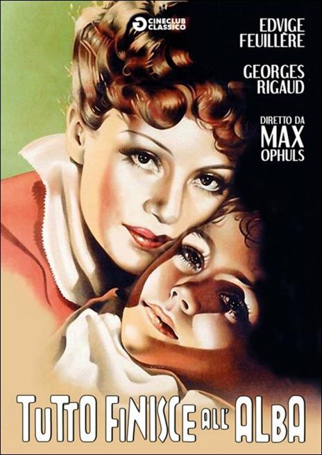 Tutto finisce all'alba di Max Ophüls - DVD