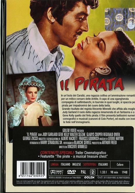Il pirata di Vincente Minnelli - DVD - 2