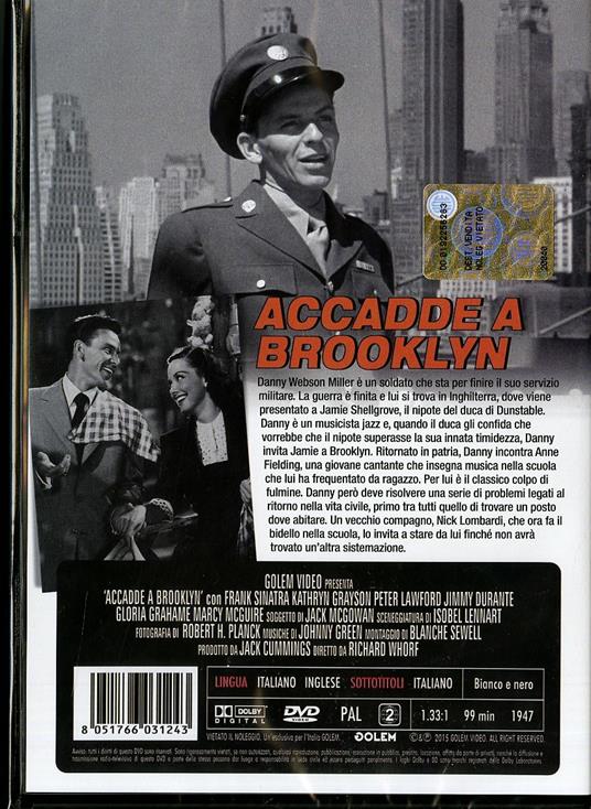 Accadde a Brooklyn di Richard Whorf - DVD - 2