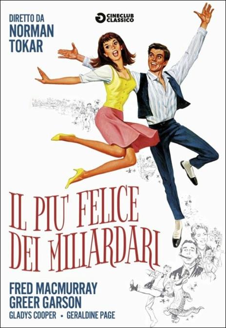 Il più felice dei miliardari di Norman Tokar - DVD