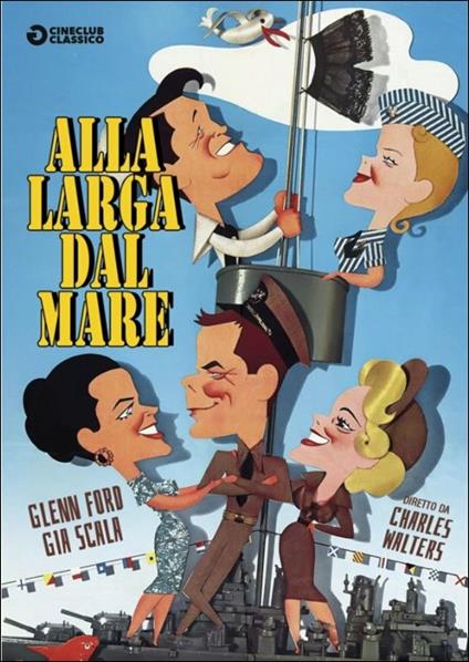 Alla larga dal mare di Charles Walters - DVD