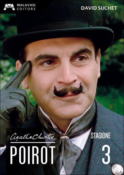 Poirot. Agatha Christie. Stagione 3 (3 DVD) di Edward Bennett,Renny Rye,Andrew Grieve - DVD