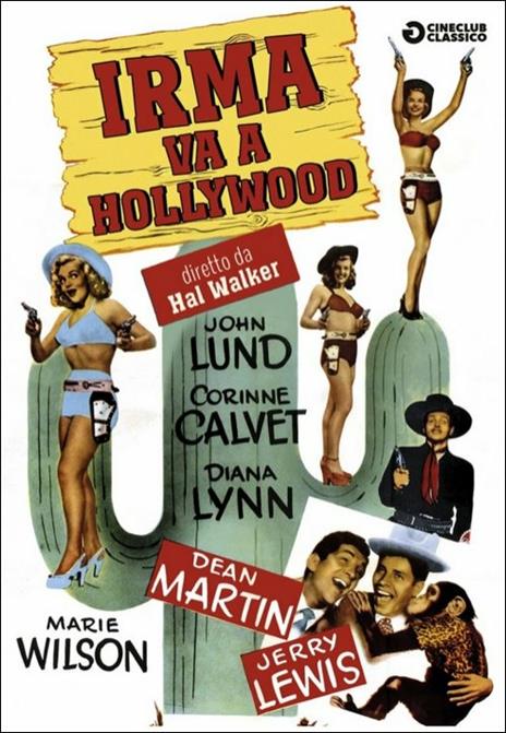 Irma va a Hollywood di Hal Walker - DVD