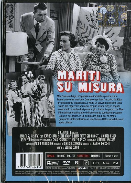 Mariti su misura di George Cukor - DVD - 2