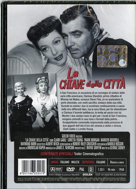 La Chiave della città (DVD) di George Sidney - DVD - 2