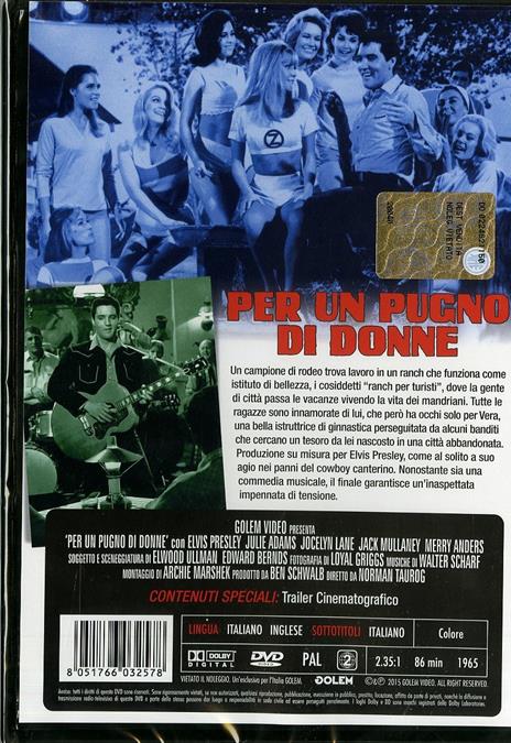 Per un pugno di donne di Norman Taurog - DVD - 2