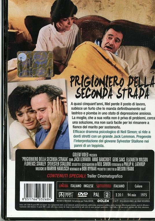 Prigioniero della Seconda strada di Melvin Frank - DVD - 2