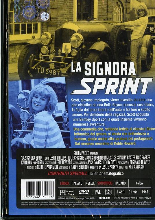 La signora Sprint di Ken Annakin - DVD - 2