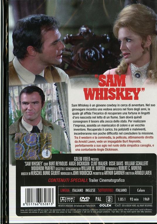 Sam Whiskey di Arnold Laven - DVD - 2