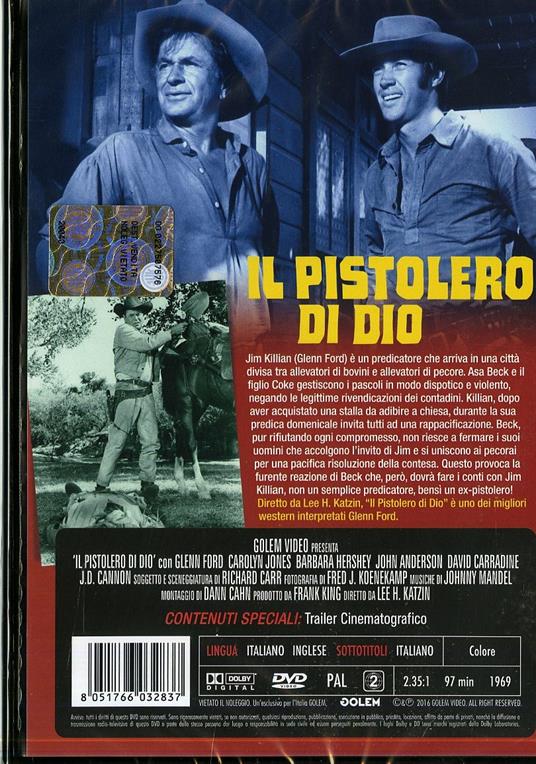 Il pistolero di Dio di Lee H. Katzin - DVD - 2