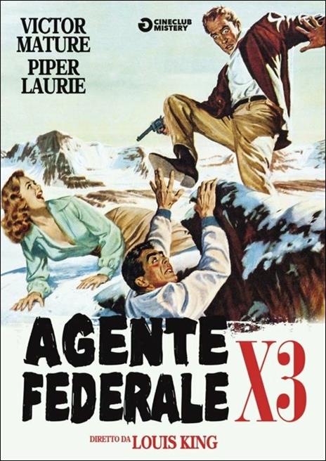 Agente federale X 3 di Louis King - DVD