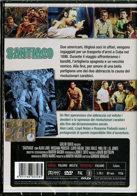 Santiago di Gordon Douglas - DVD - 2