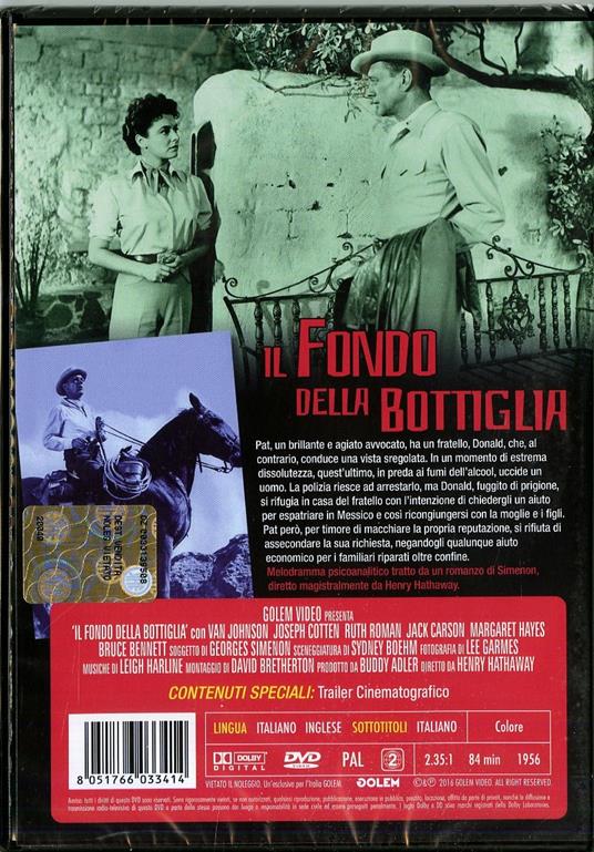 Il fondo della bottiglia di Henry Hathaway - DVD - 2