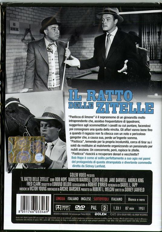 Il ratto delle zitelle di Sidney Lanfield - DVD - 2