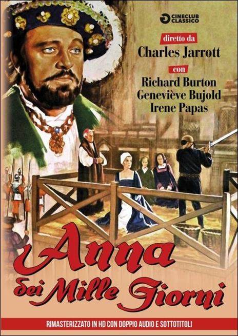 Anna dei mille giorni<span>.</span> versione rimasterizzata di Charles Jarrott - DVD