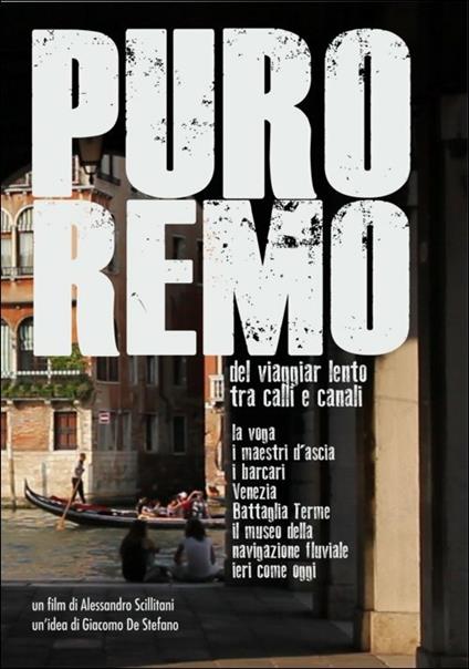 Puro remo di Alessandro Scillitani - DVD
