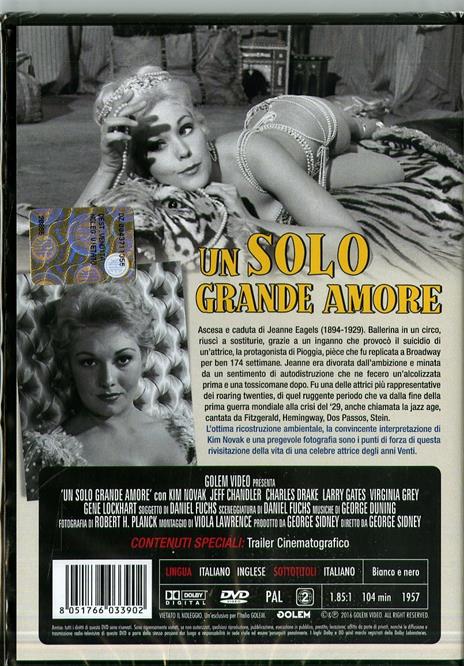 Un solo grande amore di George Sidney - DVD - 2