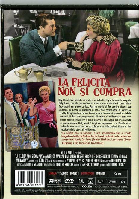 La felicità non si compra di Michael Curtiz - DVD - 2