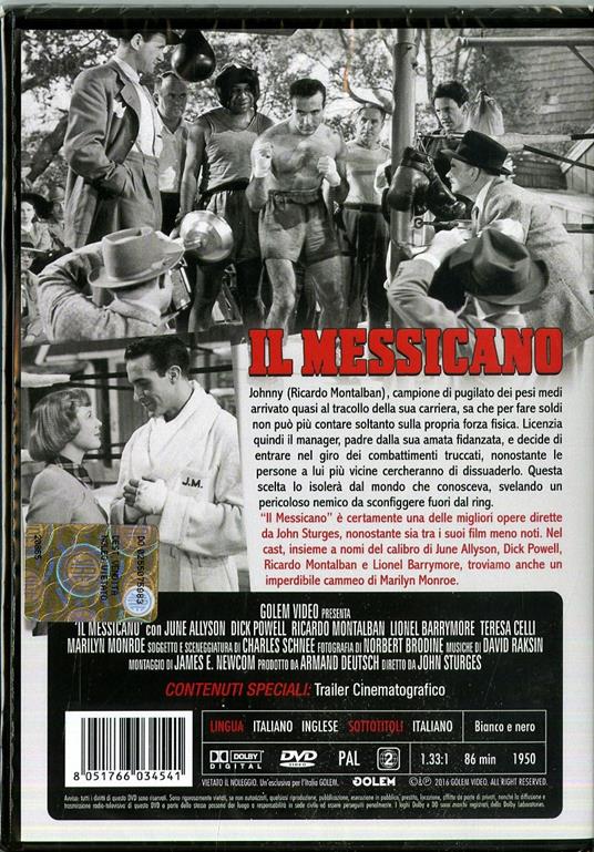 Il messicano di John Sturges - DVD - 2