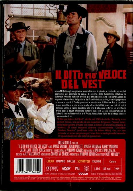 Il dito più veloce del West di Burt Kennedy - DVD - 2