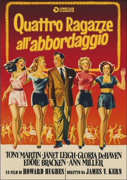 Quattro ragazze all'abbordaggio di James V. Kern - DVD