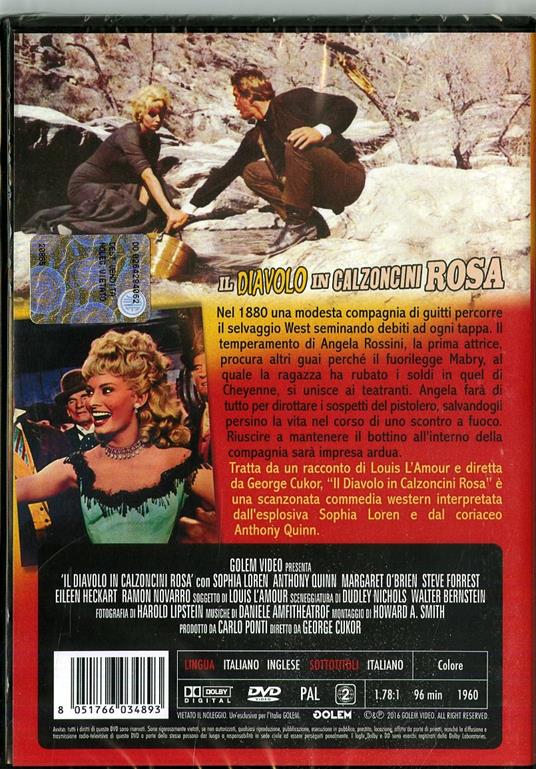 Il diavolo in calzoncini rosa di George Cukor - DVD - 2