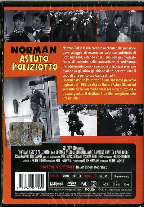 Norman astuto poliziotto (DVD) di Robert Asher - DVD - 2