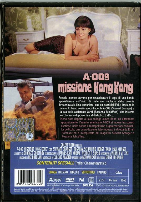009 Missione Hong Kong (DVD) di Ernst Hofbauer - DVD - 2